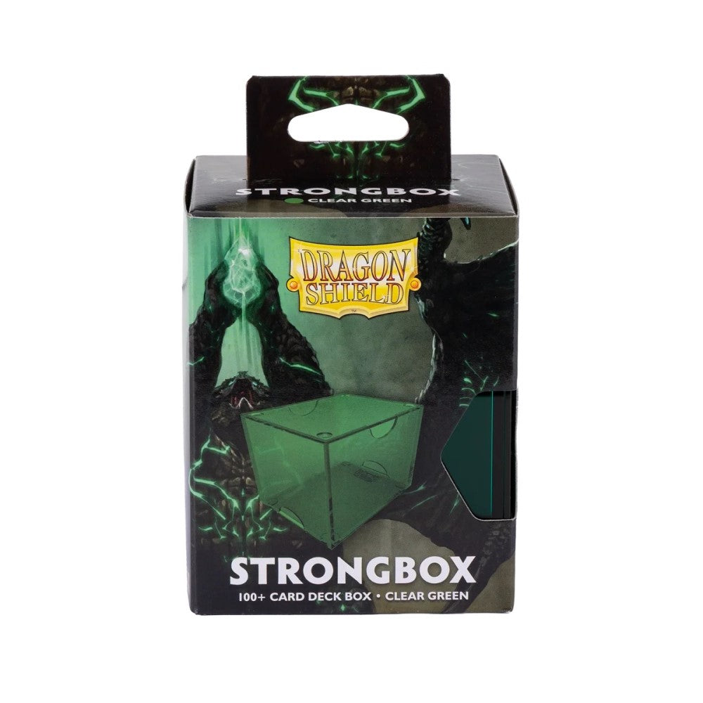 Dragon Shield - Clear Green Strongbox