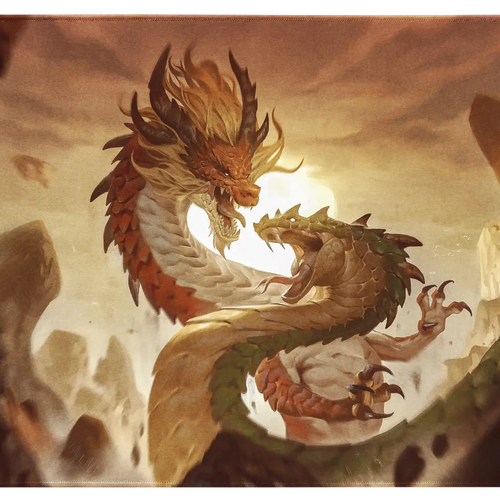 Dragon Shield Playmat: Wood Snake 2025
