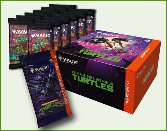 Magic the Gathering - Teenage Mutant Ninja Turtles Draft Night, CCG, Wizards of the Coast,- The Sword & Board
