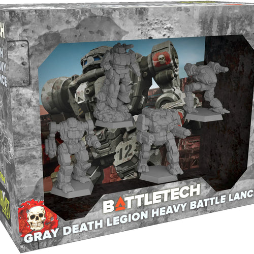 Battletech - Gray Death Legion Heavy Battle Lance