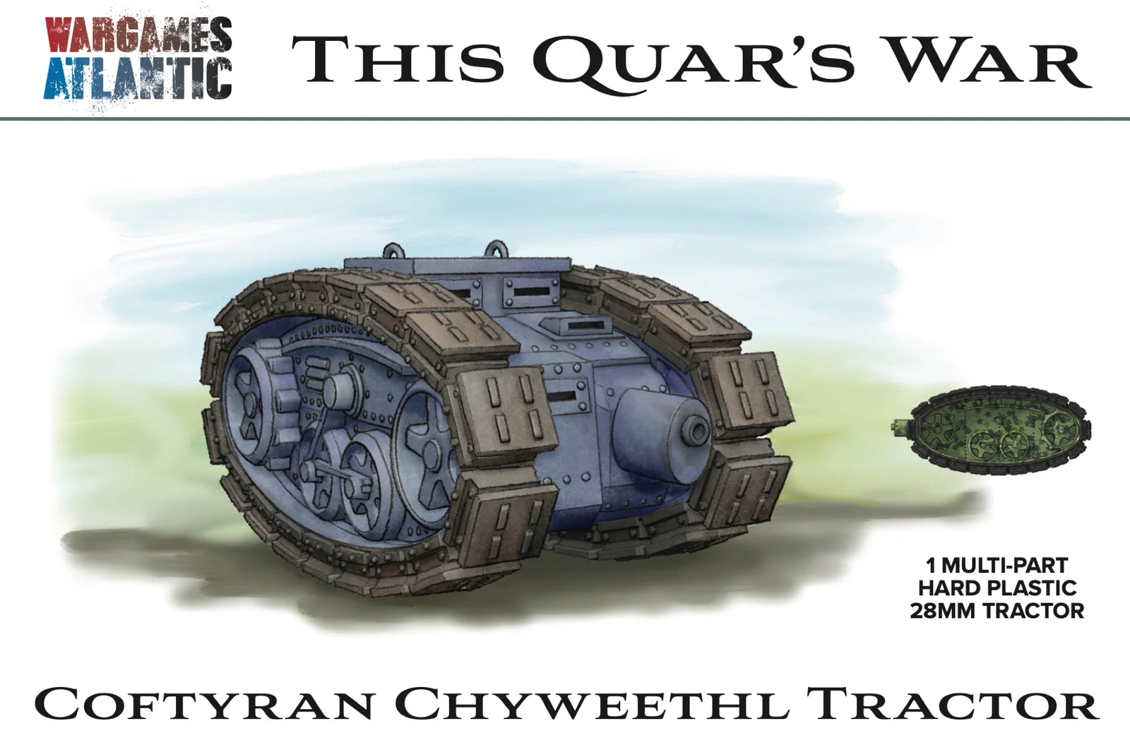 This Quar's War - Coftyran Chyweethl Tractor, Miniatures, Wargames Atlantic,- The Sword & Board