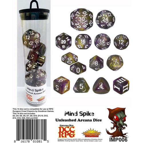 DCC Dice Set - Mind Spike