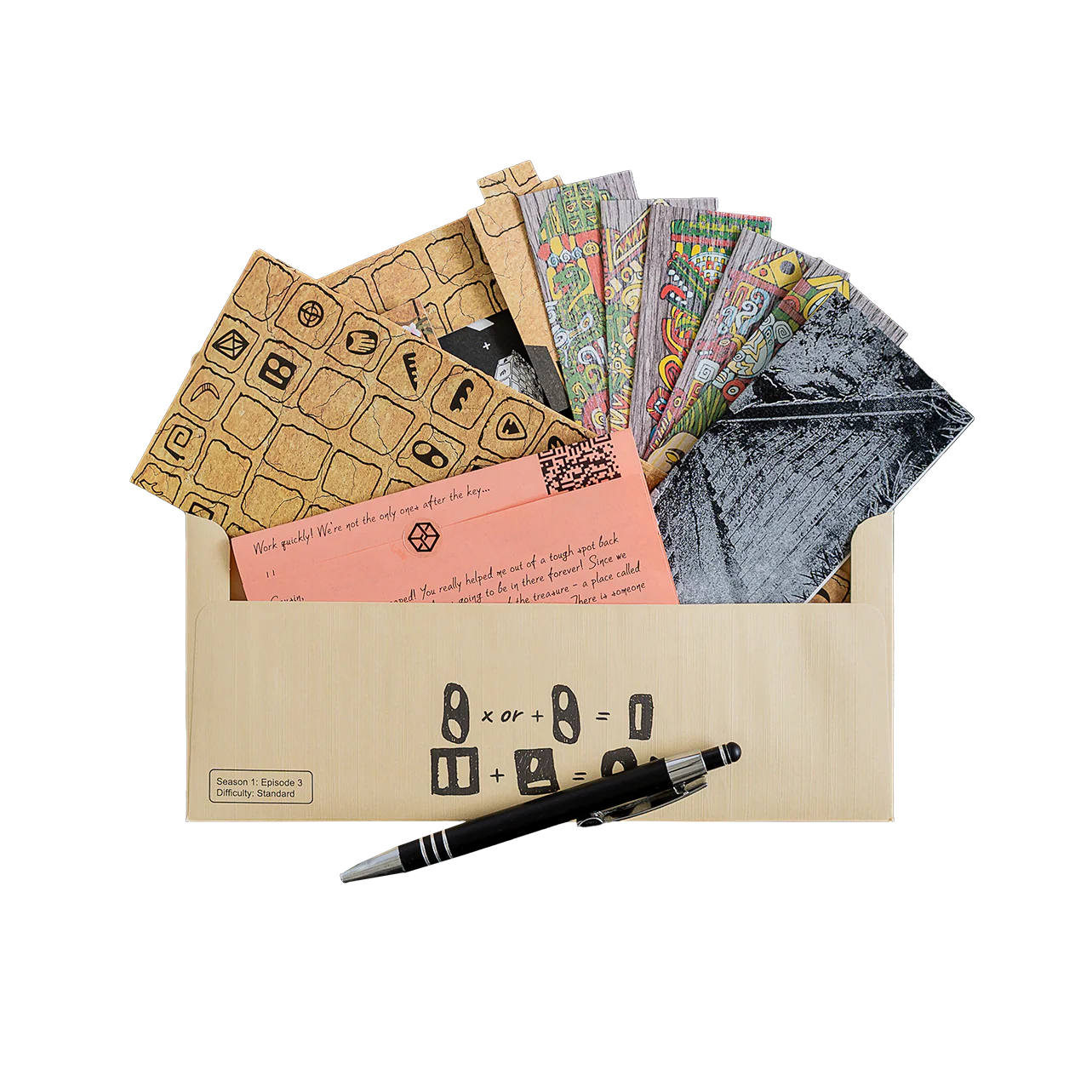 Escape Mail - Family Secrets Episode 3 Ancient Mysteries, Board Game, Escape Mail,- The Sword & Board