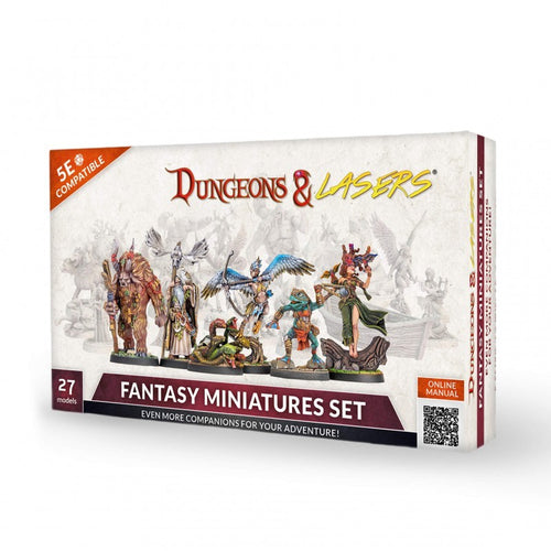 Dungeons & Lasers - Fantasy Miniatures Set