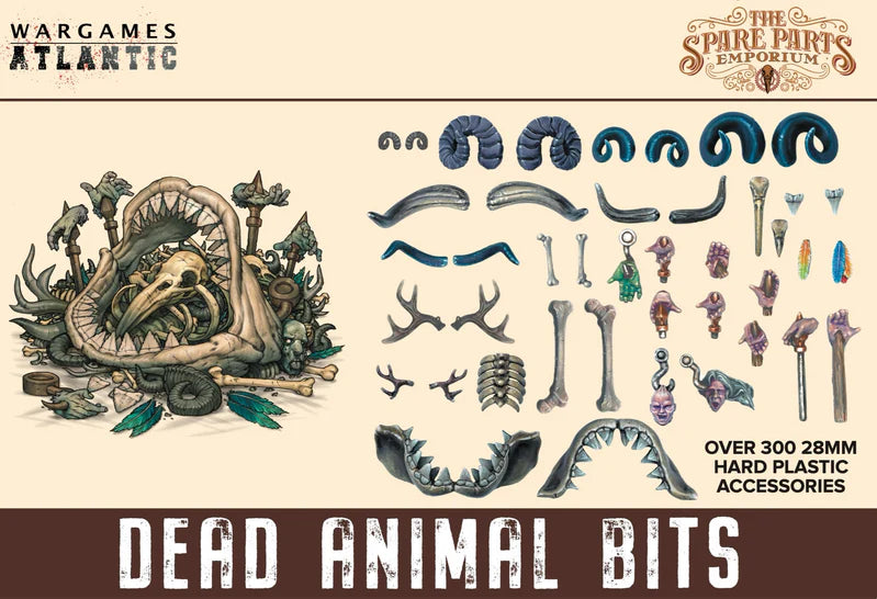 The Spare Parts Emporium - Dead Animal Bits, Miniatures, Wargames Atlantic,- The Sword & Board