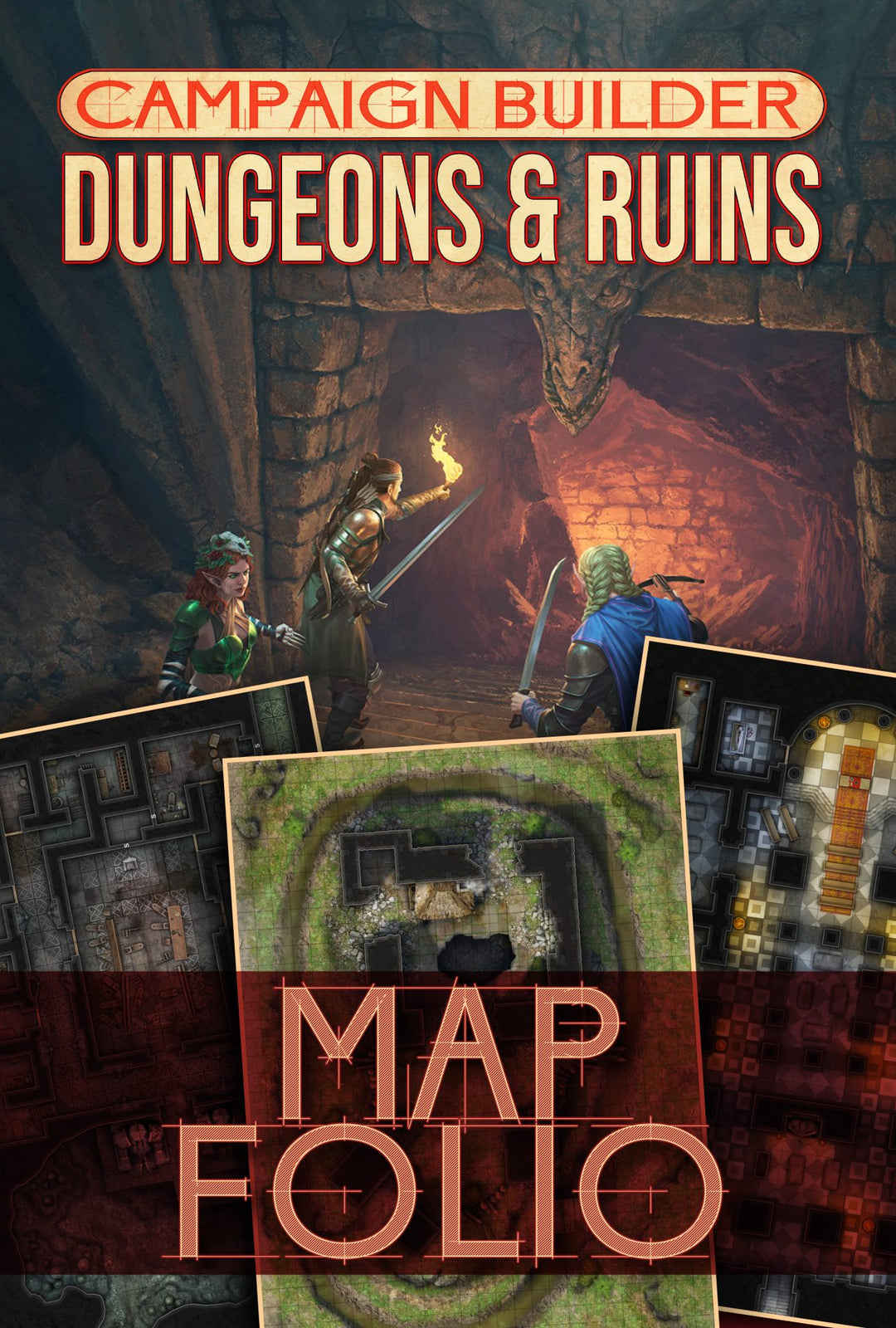Campaign Builder - Dungeons & Ruins Map Folio