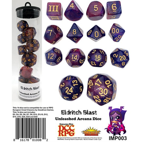 DCC Dice Set - Eldritch Blast