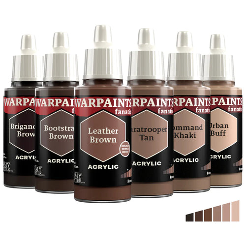 Army Painter Fanatic Paints: Browns, Ochres & Tans, Light Neutrals, paint, Army Painter,- The Sword & Board
