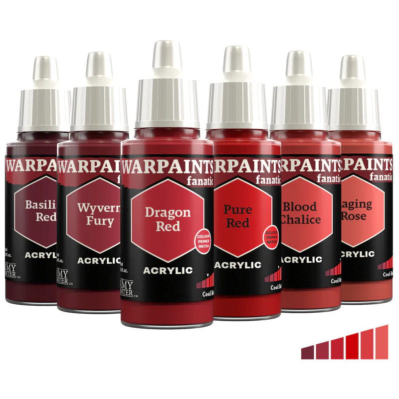 Army Painter Fanatic Paints: Ruddy Browns, Cool Reds, Pinks, paint, Army Painter,- The Sword & Board