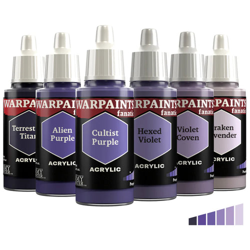 Army Painter Fanatic Paints: Purples, Magentas, Desaturated Violets, paint, Army Painter,- The Sword & Board