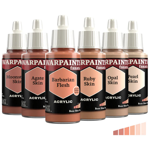 Army Painter Fanatic Paints: Rose Skin Tones, Warm Skin Tones, Deep Skin Tones, paint, Army Painter,- The Sword & Board