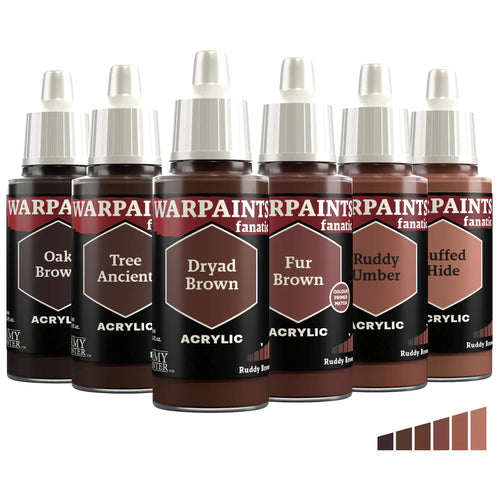 Army Painter Fanatic Paints: Ruddy Browns, Cool Reds, Pinks, paint, Army Painter,- The Sword & Board