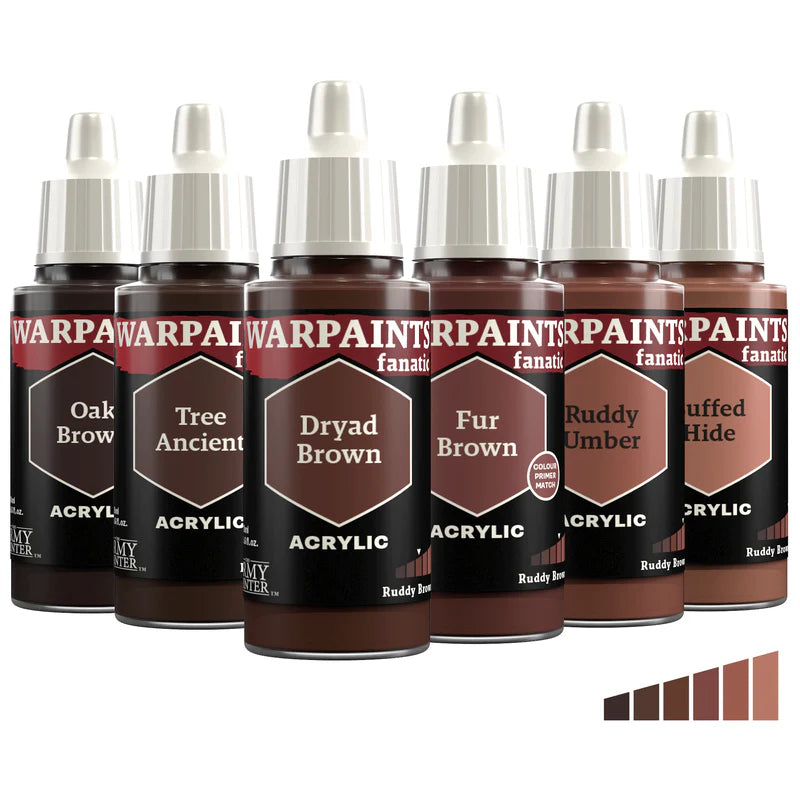 Army Painter Fanatic Paints: Ruddy Browns, Cool Reds, Pinks, paint, Army Painter,- The Sword & Board