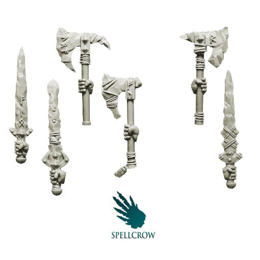 Spellcrow miniatures: Frost Weapons