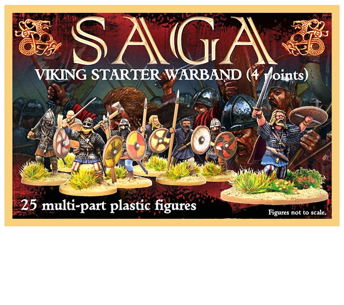Saga Viking Starter Warband (Plastic)
