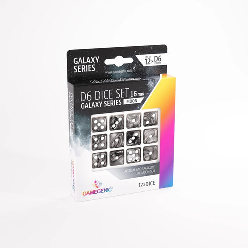 Gamegenic Dice -36x 12 mm D6 Galaxy Series: Moon