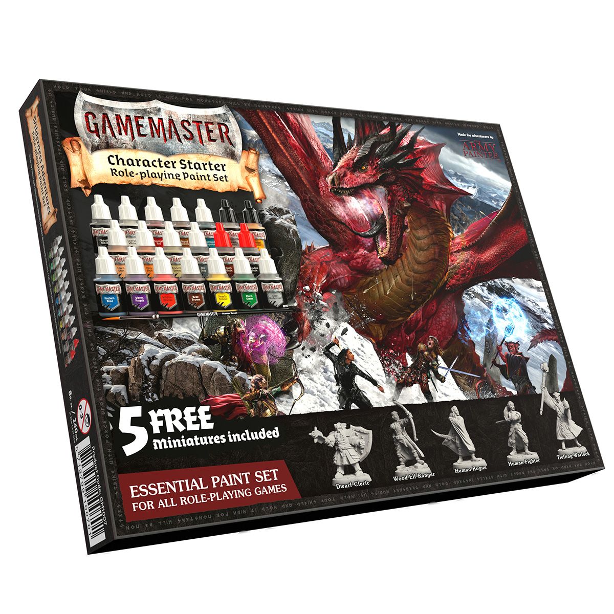 Gamemaster Character Starter RP Paint Set