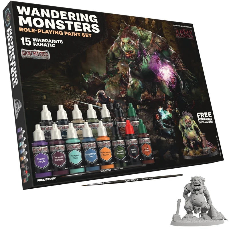 Gamemaster: Wandering Monsters Adventures Role-Playing Paint Set