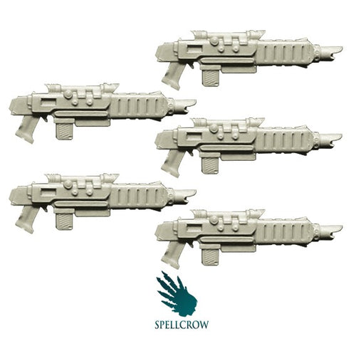 Spellcrow miniatures: Improved Laser Guns
