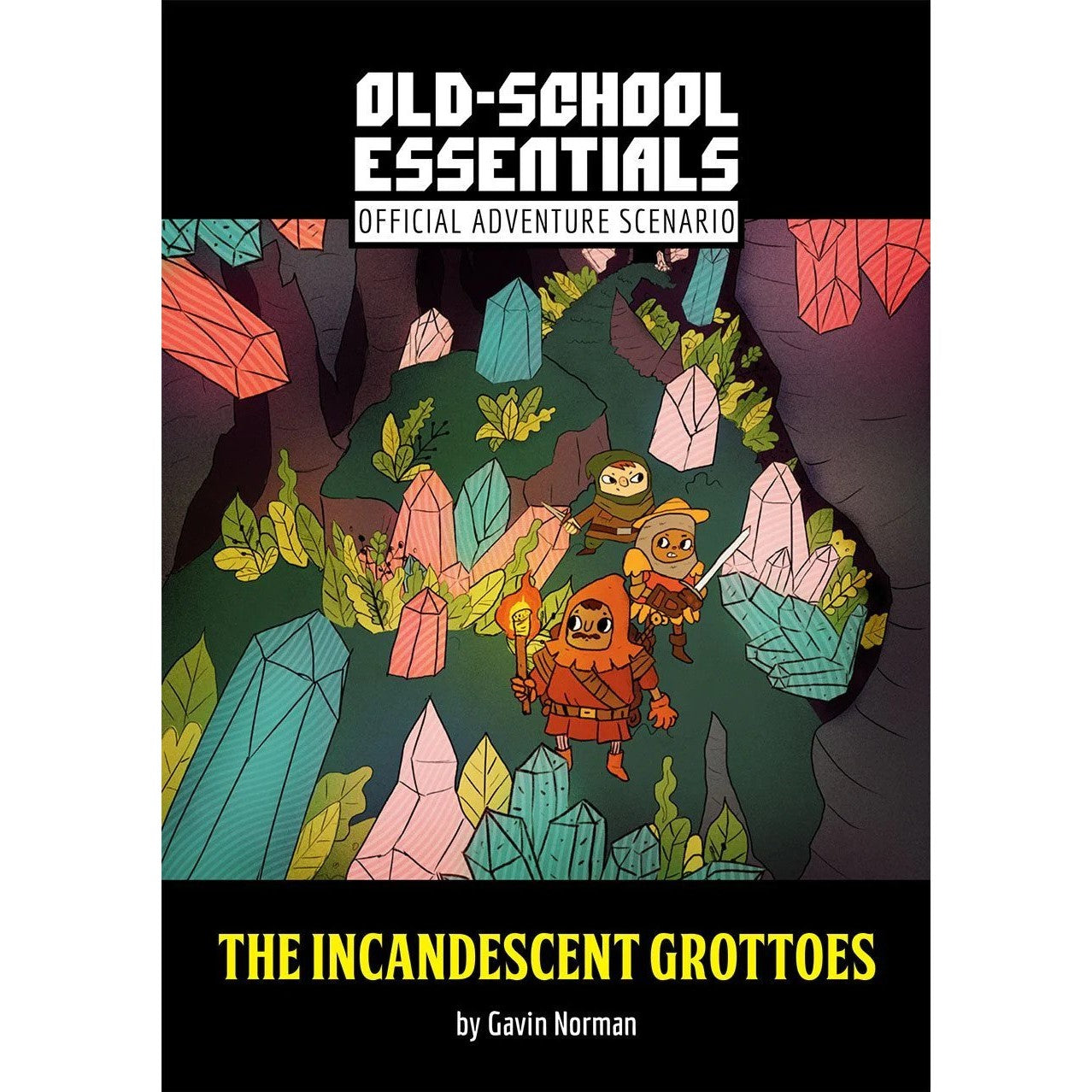 Old-School Essentials Official Adventure Scenario - The Incandescent Grottoes