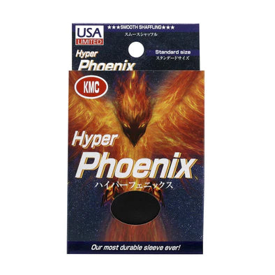 KMC - Hyper Phoenix Matte Black 100 Sleeves