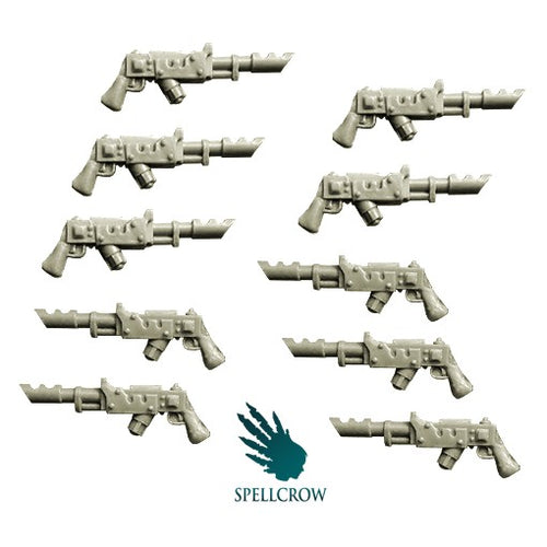 Spellcrow miniatures: Laser Guns