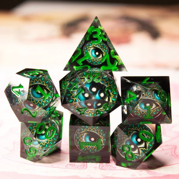 Little Worlds Resin Dice Sets