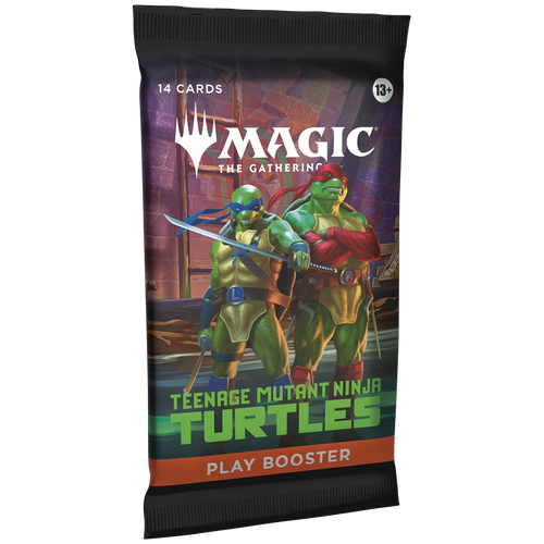 Magic the Gathering - Teenage Mutant Ninja Turtles Play Booster Pack, CCG, Wizards of the Coast,- The Sword & Board