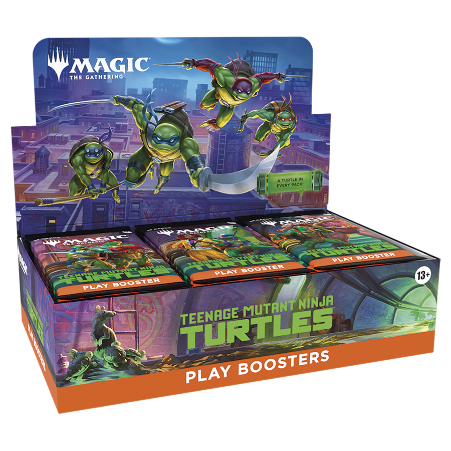 Magic the Gathering - Teenage Mutant Ninja Turtles Play Booster Box, CCG, Wizards of the Coast,- The Sword & Board