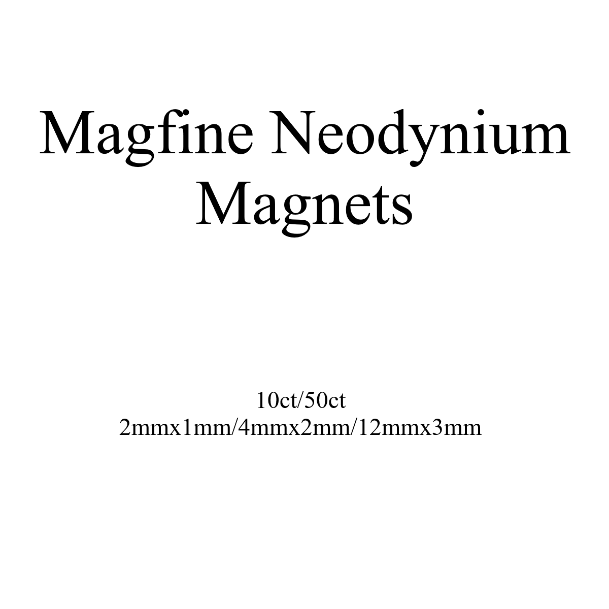 Magfine Magnets