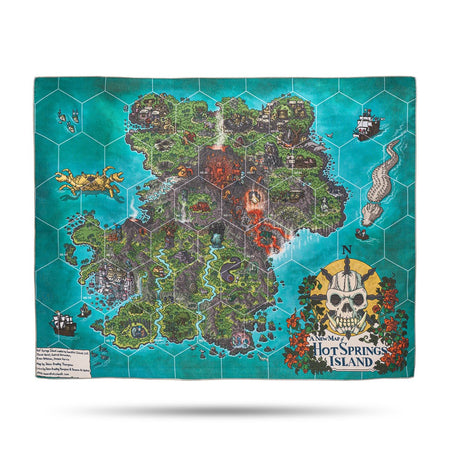 Map of Hot Springs Island