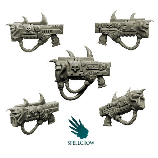 Spellcrow miniatures: Mixed Sonic Guns