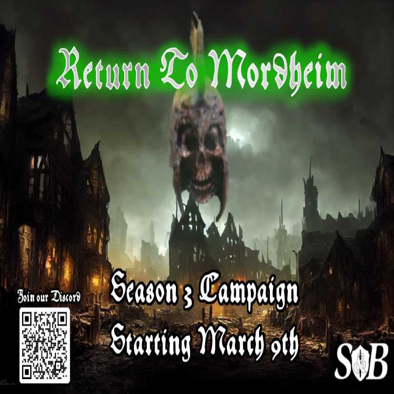 Mordheim Campaign Season 3