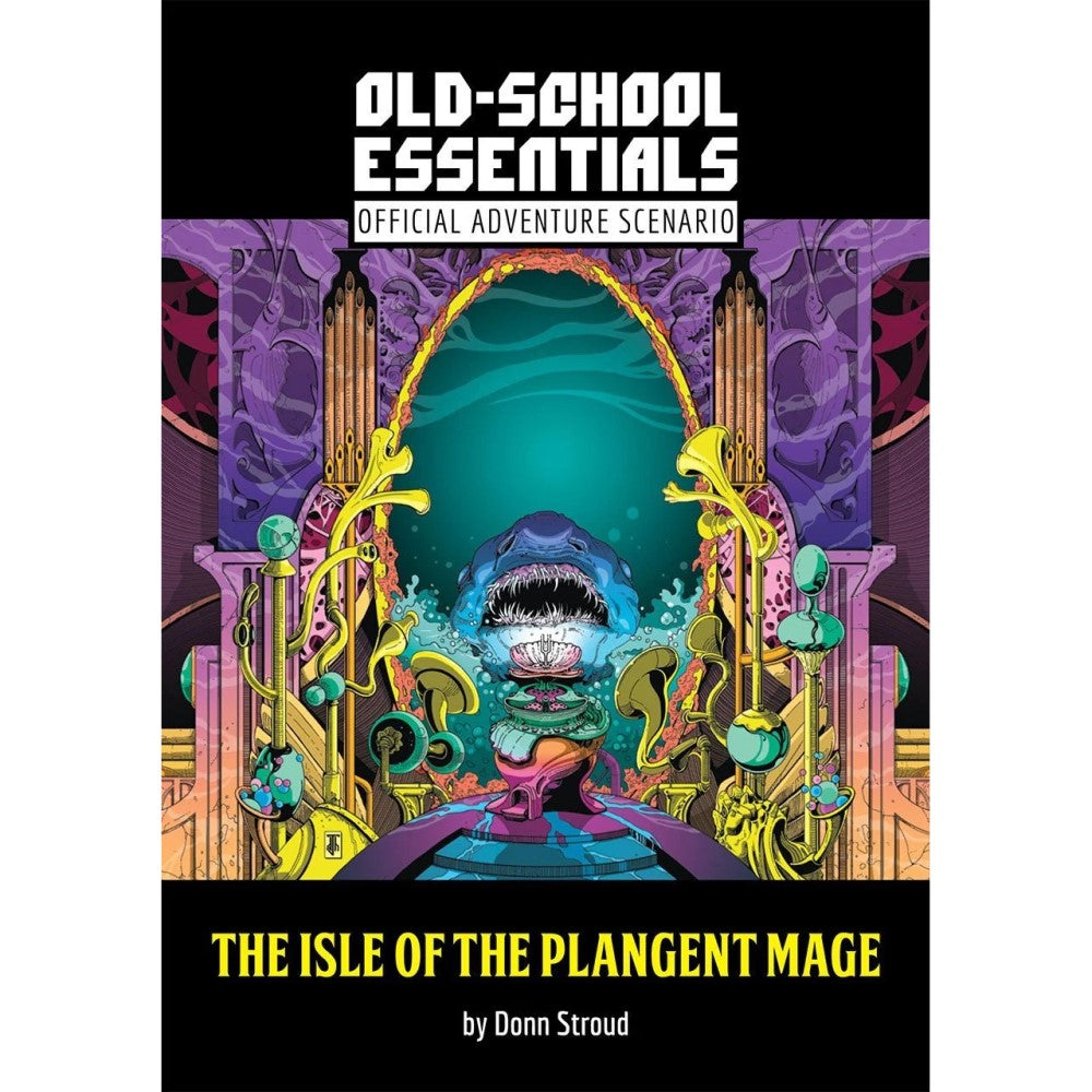 Old-School Essentials Official Adventure Scenario - The Isle of the Plangent Mage