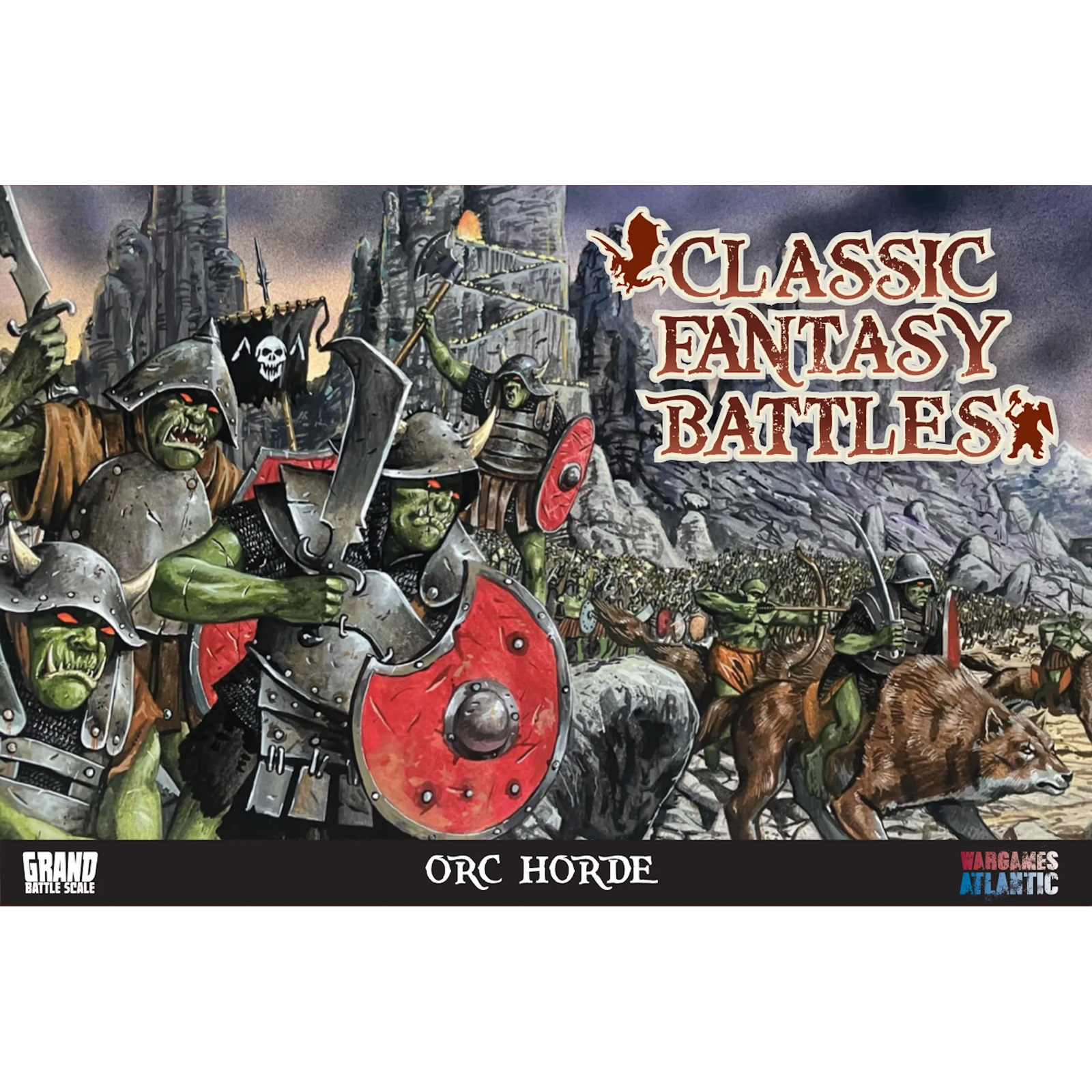 Classic Fantasy Battles - Orc Horde, Miniatures, Wargames Atlantic,- The Sword & Board