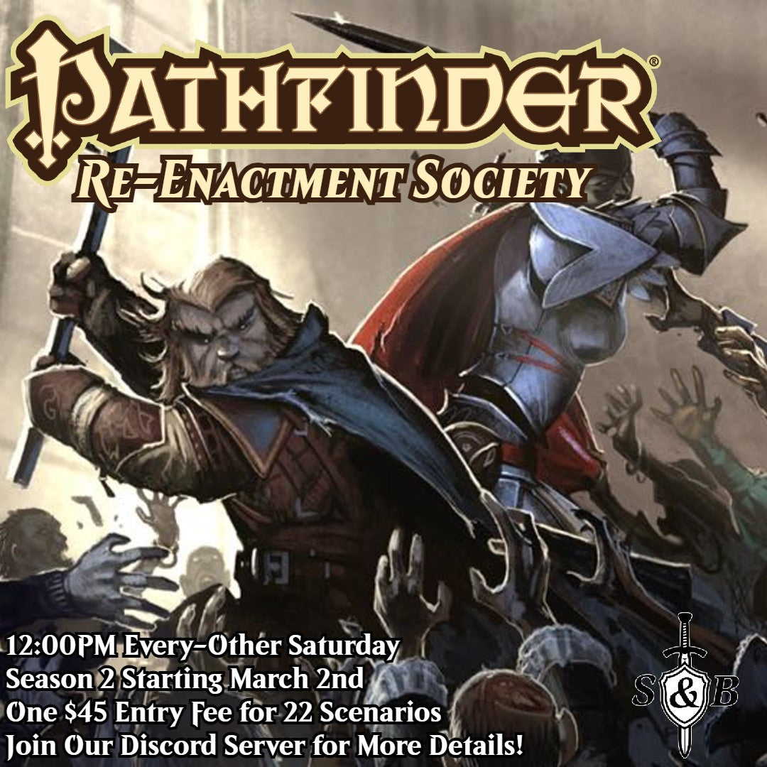 Pathfinder Reenactment Society Season 2 Registration
