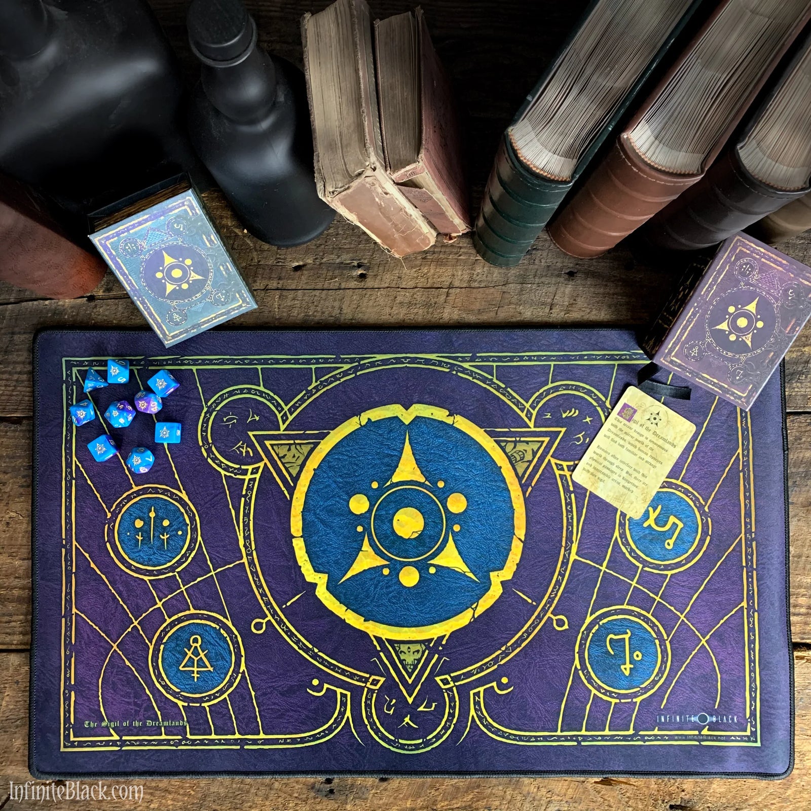 Infinite Black Premium Playmats