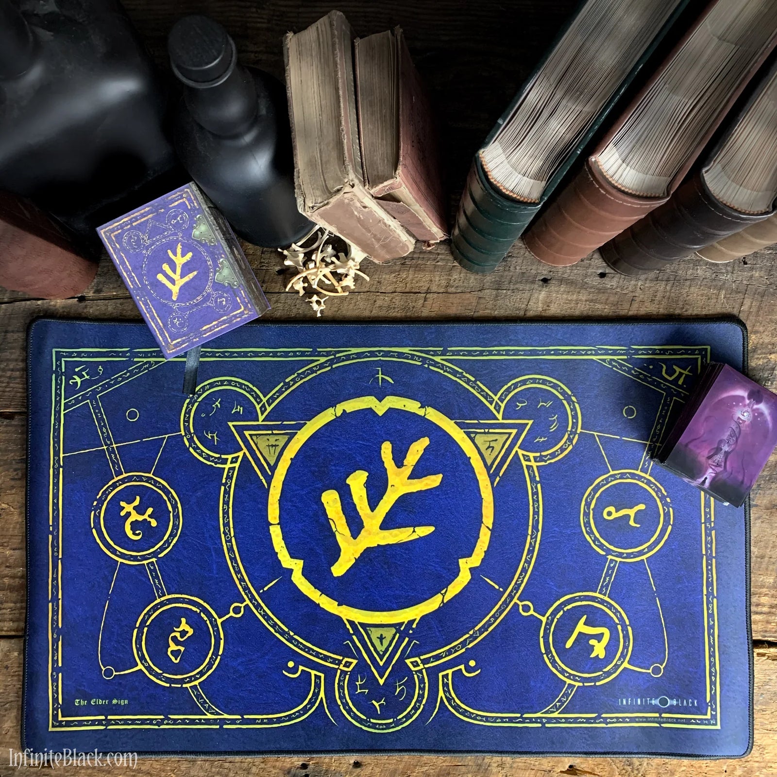 Infinite Black Premium Playmats