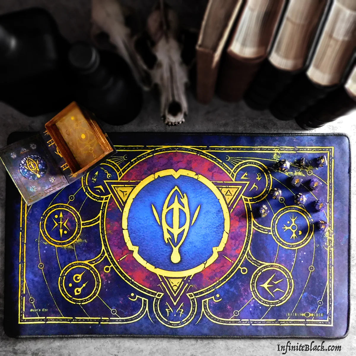 Infinite Black Premium Playmats