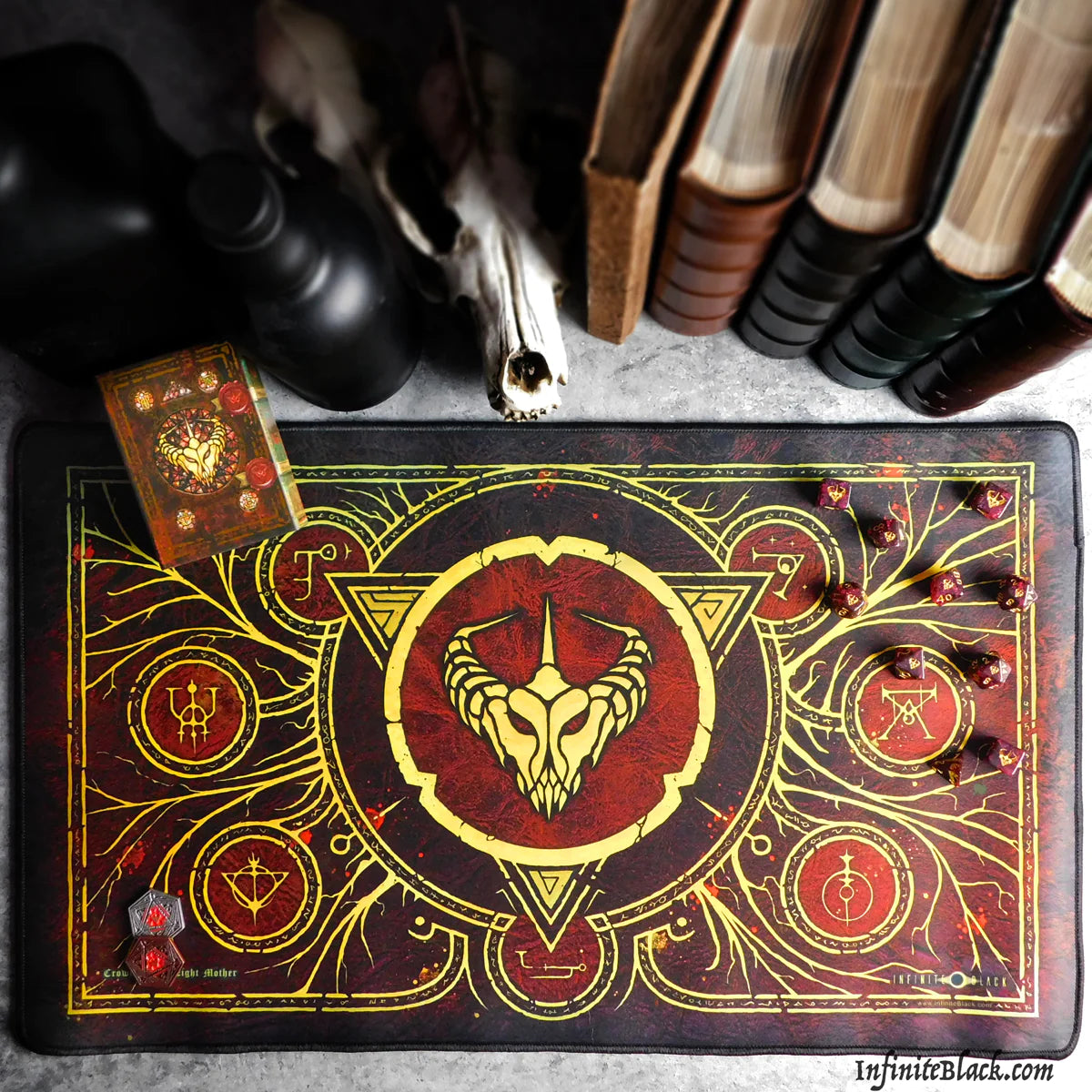 Infinite Black Premium Playmats