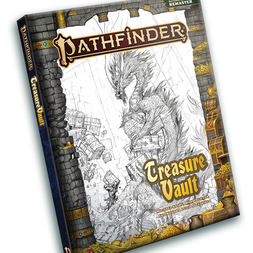 Pathfinder 2E Treasure Vault Remastered (Sketch Cover)