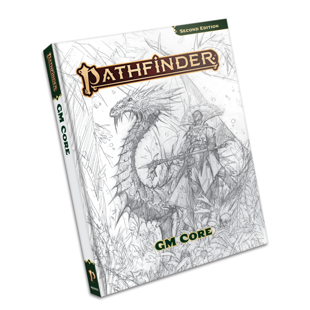Pathfinder 2E GM Core Sketch Cover