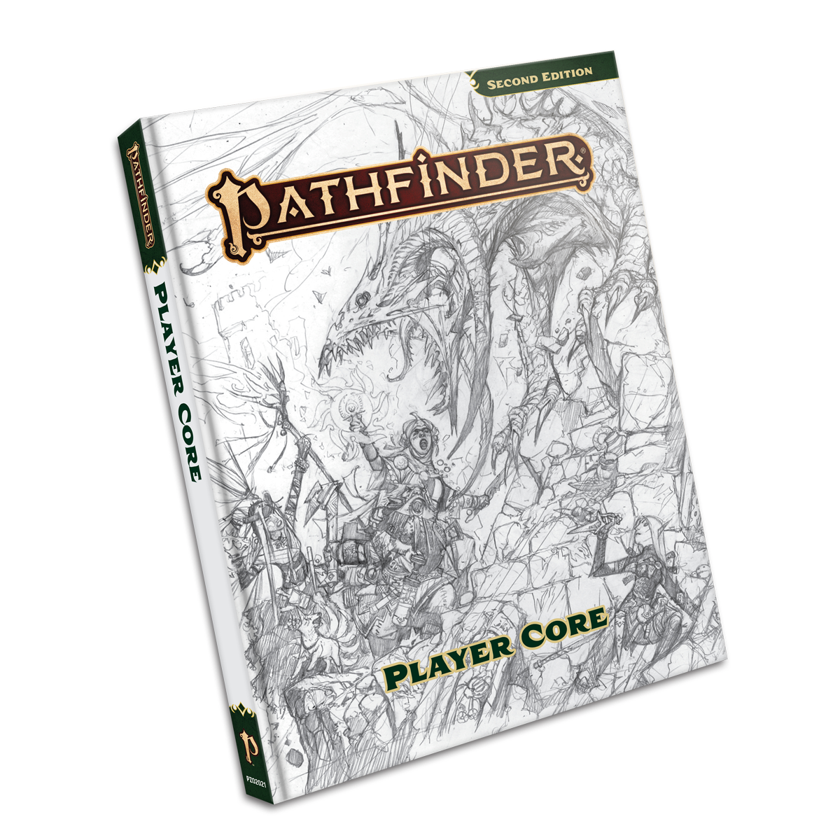 Pathfinder 2E Player Core Sketch Cover