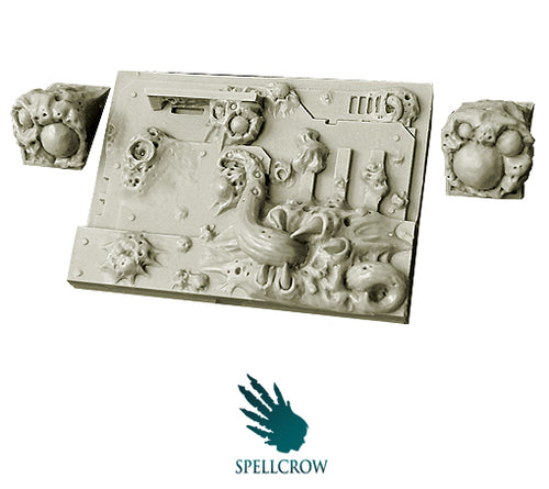 Spellcrow miniatures: Plague Front Plate for Light Vehicles