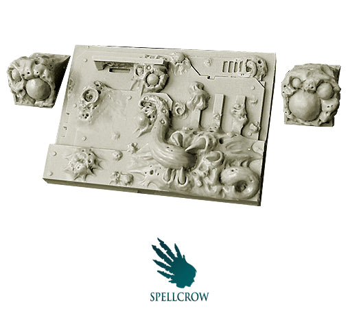 Spellcrow miniatures: Plague Front Plate for Light Vehicles