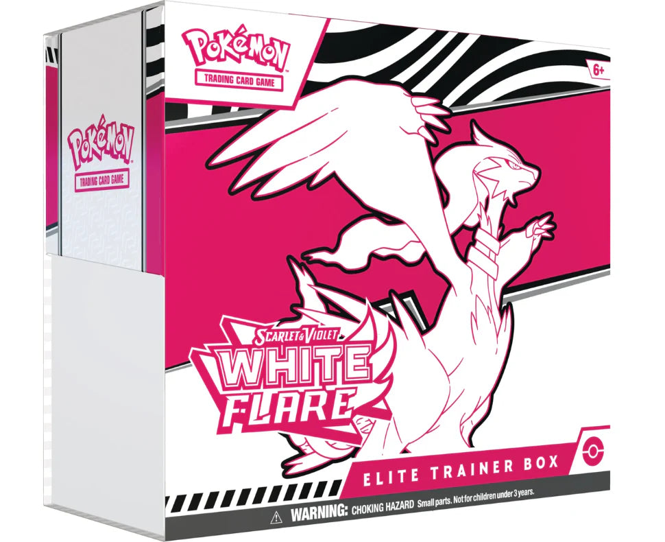 Pokemon Scarlet & Violet White Flare Elite Trainer Box