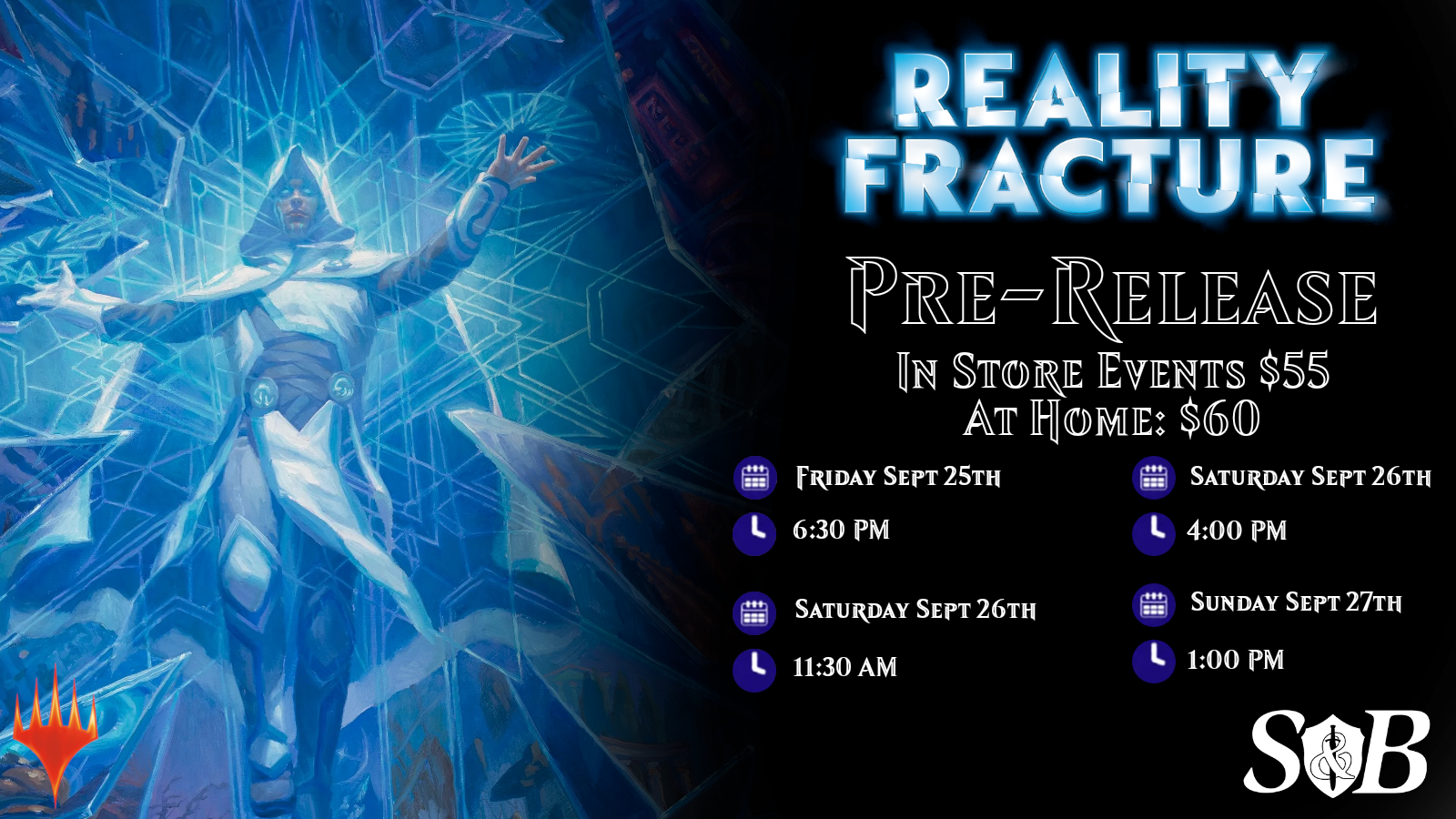 MtG Reality Fracture Prerelease At-Home