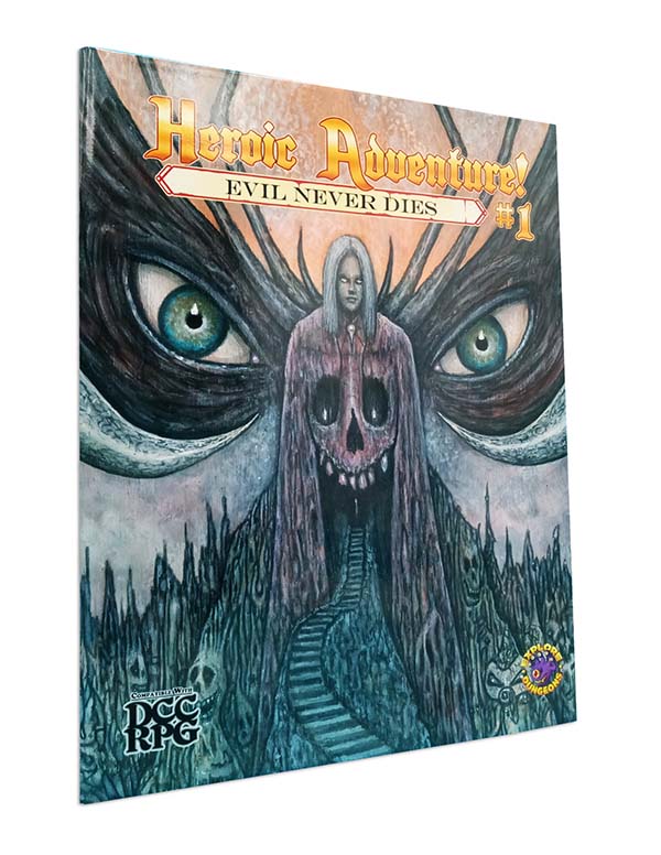 Heroic Adventure! #1 Evil Never Dies (Brett Hess Cover)(Soft Cover)