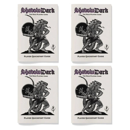 Shadowdark RPG Quickstart Player Zine 4 Pack