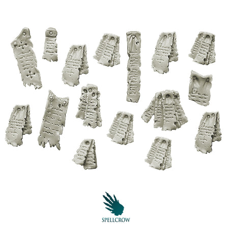 Spellcrow miniatures: Parchments